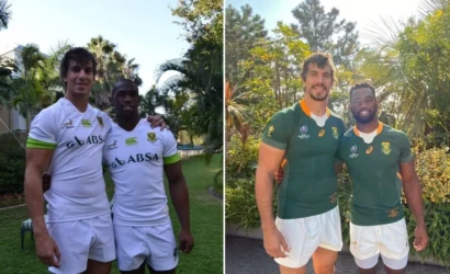 “I Love You, Brother”: Eben Etzebeth’s Heartfelt Message to Siya Kolisi Ahead of 100th Cap