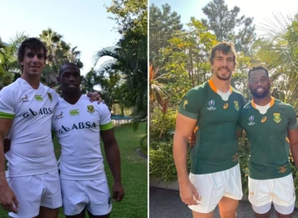 “I Love You, Brother”: Eben Etzebeth’s Heartfelt Message to Siya Kolisi Ahead of 100th Cap