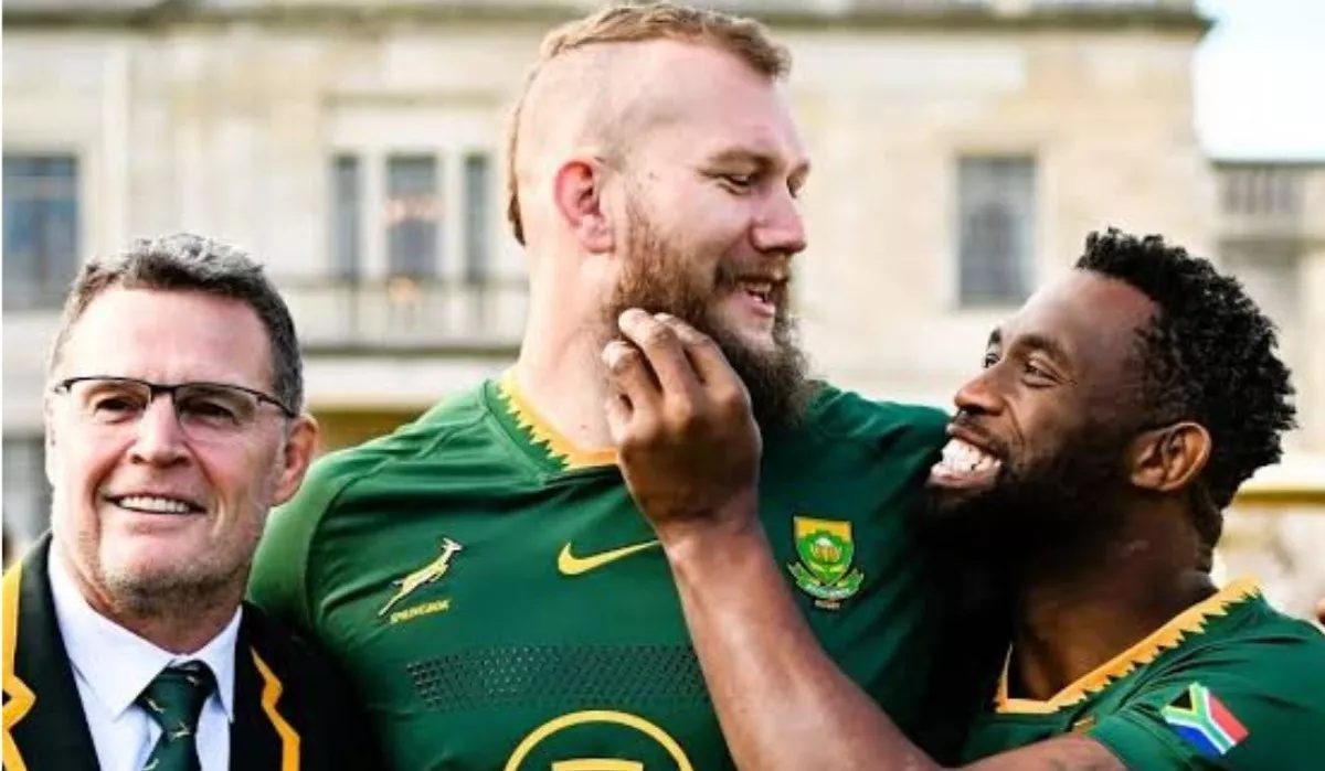 Siya Kolisi Honours RG Snyman Ahead of His 50th Test Cap