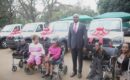 President Mnangagwa Gifts Mahindra Vehicles and Wheelchairs to Greatman, Chipo Muchegwa and Others
