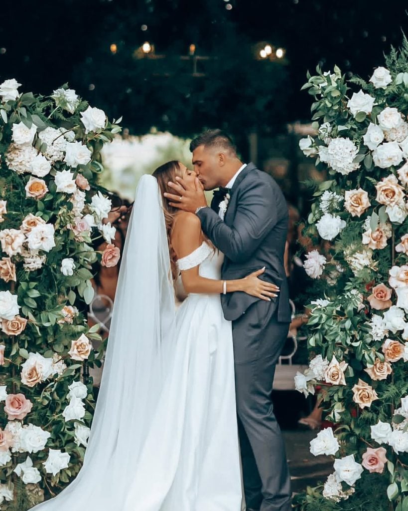 Springbok Damian de Allende Wedding anniversary