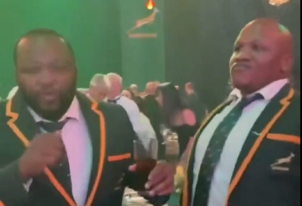 Watch: Ox Nche makes history and celebrates with dance moves