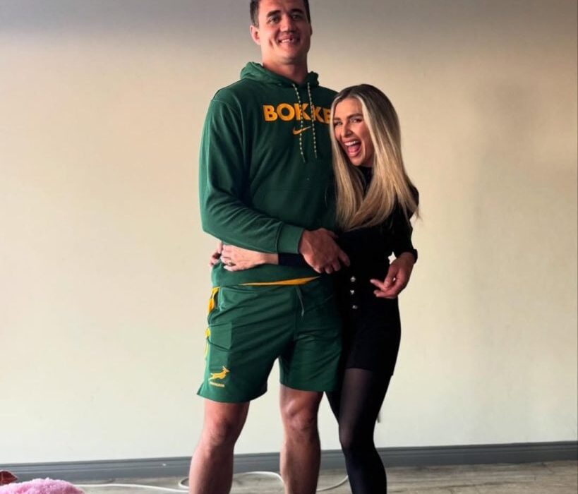 ‘We are so proud of you’: Springboks star Franco Mostert’s wife speaks after red card