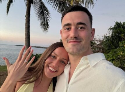 In pictures: Meet All Blacks star Will Jordan’s girlfriend on their engagement