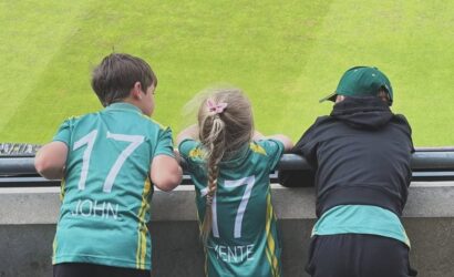 It’s in the DNA: Proteas legend AB de Villiers’ son puts on father’s shoes