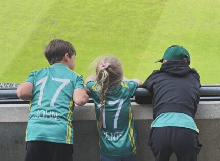 It’s in the DNA: Proteas legend AB de Villiers’ son puts on father’s shoes