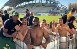 ‘You give our boys so much to learn’: Italy fans praise Springboks captain Siya Kolisi