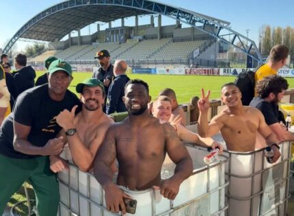 ‘You give our boys so much to learn’: Italy fans praise Springboks captain Siya Kolisi