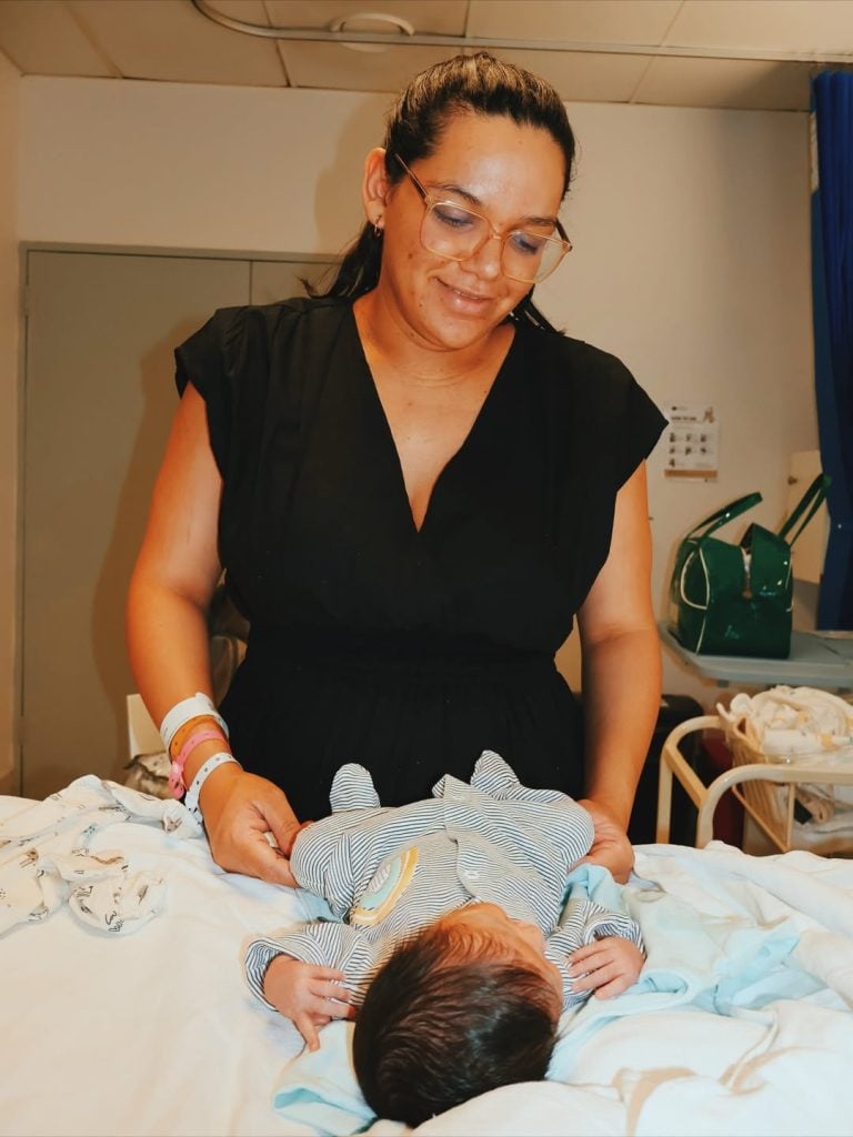 Springbok Edwill van der Merwe firstborn baby