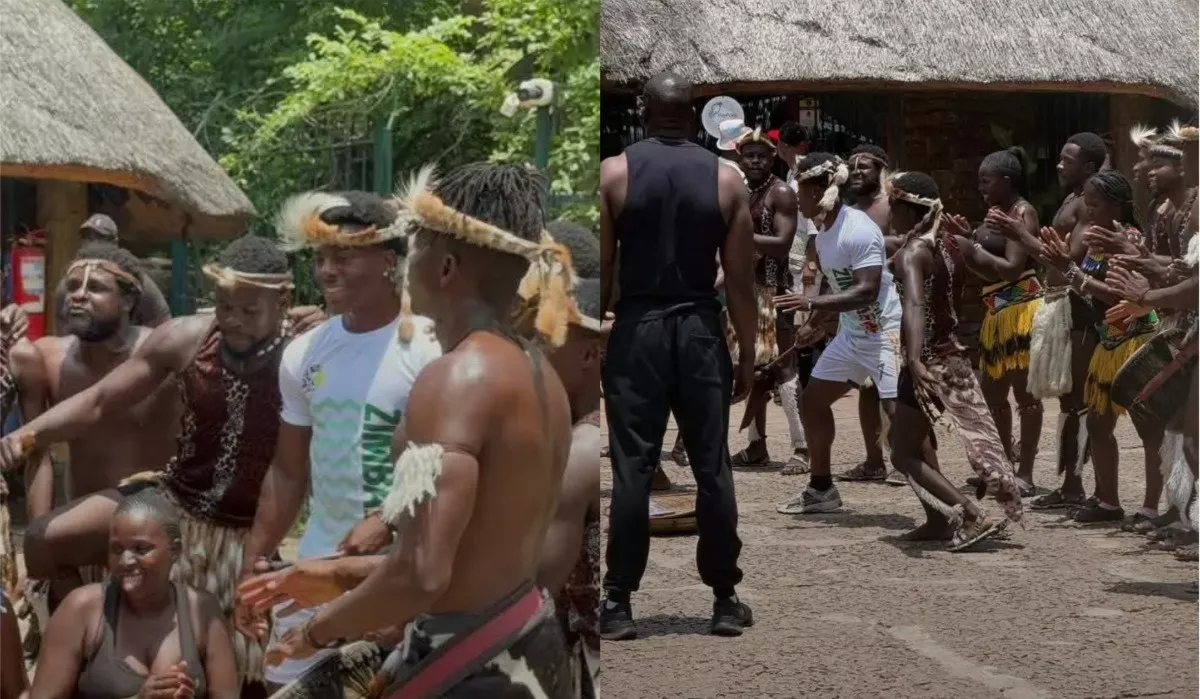 IShowSpeed Takes Over Victoria Falls on Africa Tour