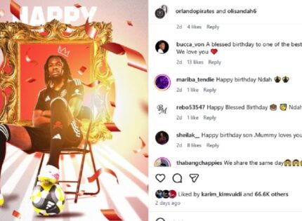 ‘The Great Wall of Orlando’: Pirates defender Olisa Ndah celebrates his birthday
