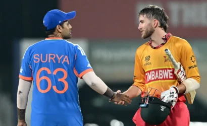 Brian Bennett’s Heroic Unbeaten 97 In Vain As India Eliminate Zimbabwe From T20 World Cup