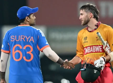 Brian Bennett’s Heroic Unbeaten 97 In Vain As India Eliminate Zimbabwe From T20 World Cup