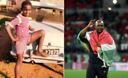 Pitso Mosimane’s Childhood Picture Melts Hearts on Social Media