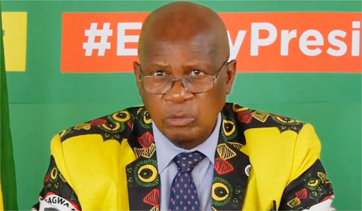 Zanu PF official Luckmore Tinashe Gapa, accused of stealing Doug Coltart's phone at a Harare public hearing on 31 March 2026.