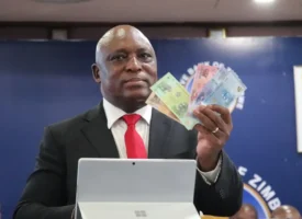 Reserve Bank of Zimbabwe RBZ Governor John Mangudya Big 5 ZiG banknotes Financial Express 1280px t