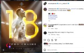 Sipho Chaine Sets New Orlando Pirates Club Record