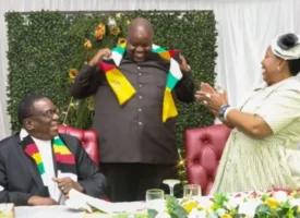 Wicknell Chivayo President Mnangagwa Scarf Auction 1280px t