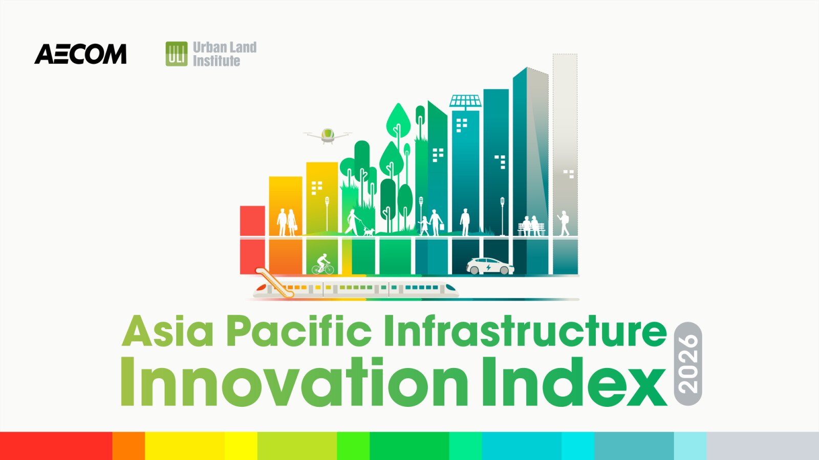 AECOM and Urban Land Institute launch inaugural Asia Pacific Infrastructure Innovation Index, highlighting region's evolving infrastructure innovation priorities.