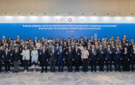 Cyberport Chairman Joined CE’s Business Delegation to Kazakhstan and Uzbekistan