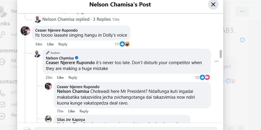 ‘Don’t disturb your competitor when they are making a huge mistake’: Nelson Chamisa on CAB 3 silence