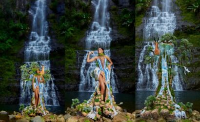 Zimbabwe’s Nicole Nyawera Bridal Veil Falls-Inspired Costume For Miss Supranational 2026 Goes Viral