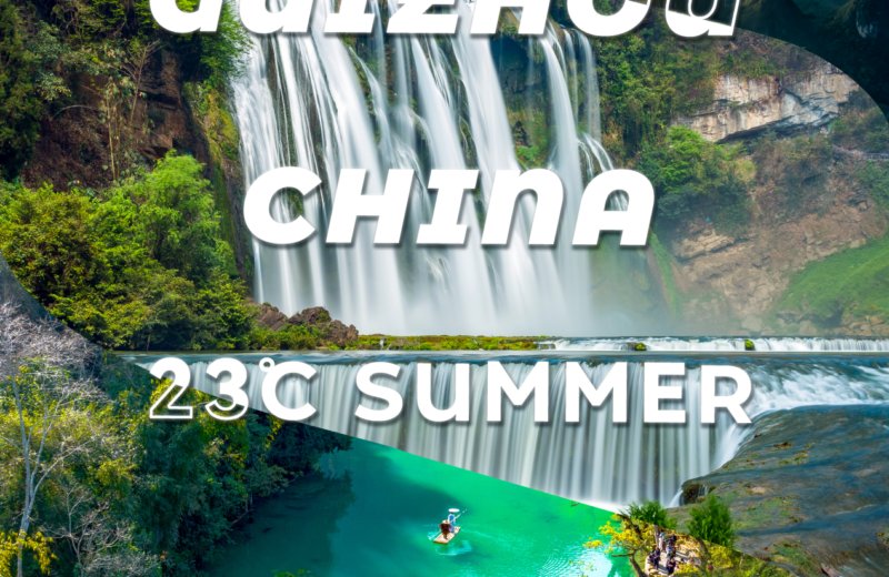 Escape to China’s Mysterious Guizhou and enjoy a cool 23°C summer retreat.