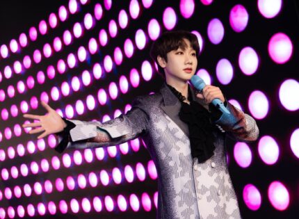 Silence Wang Wax Figure Arrives at Madame Tussauds Hong Kong