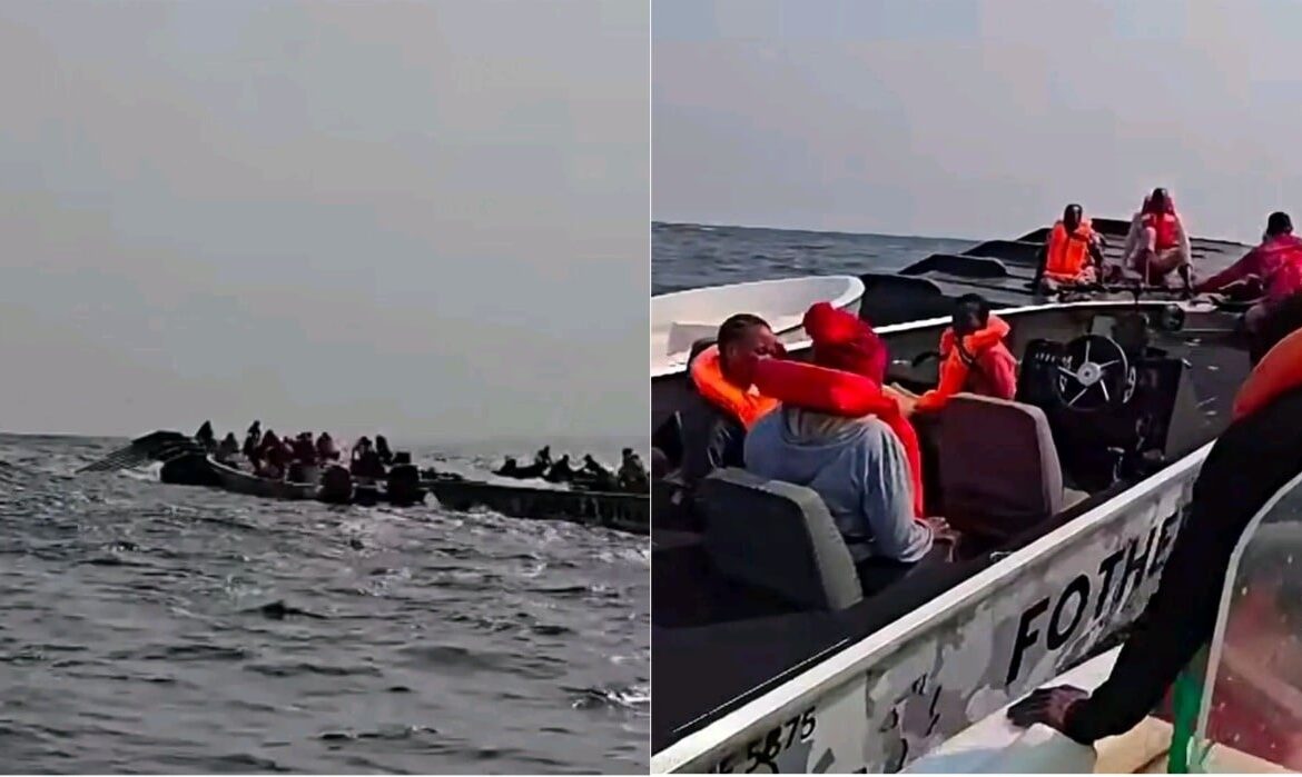 WATCH: Rescue Operations Underway After Boat Capsizes In Lake Kariba