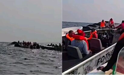 WATCH: Rescue Operations Underway After Boat Capsizes In Lake Kariba
