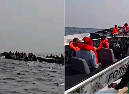 WATCH: Rescue Operations Underway After Boat Capsizes In Lake Kariba