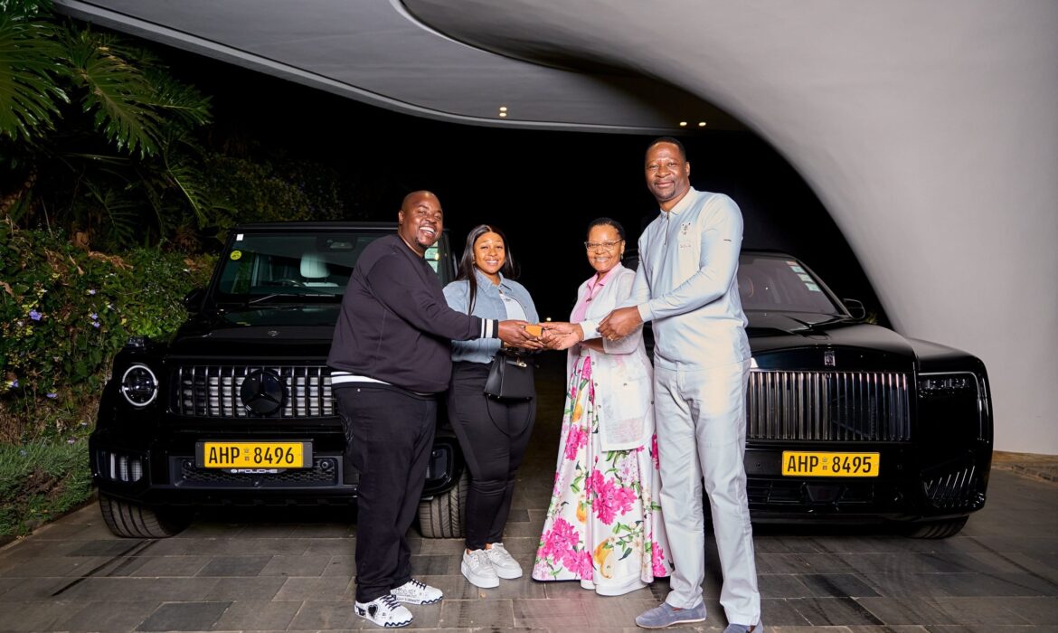 Wicknell Chivayo Delivers Brand-New Luxury Cars To Prophet Makandiwa After Lavish Dinner At His Mansion