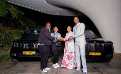 Wicknell Chivayo Delivers Brand-New Luxury Cars To Prophet Makandiwa After Lavish Dinner At His Mansion