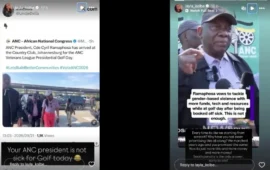 ‘Not Sick for Golf’: Layla Kolbe Calls Out Ramaphosa Over GBV Crisis