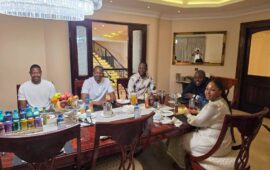 In pictures: Makandiwa joins Wicknell Chivayo for a special dinner