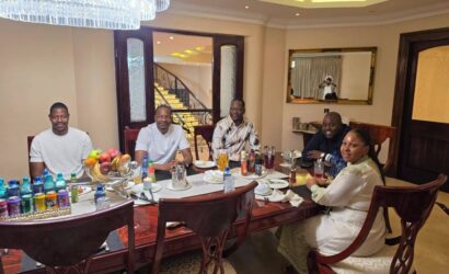 In pictures: Makandiwa joins Wicknell Chivayo for a special dinner