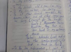 Canaan last note