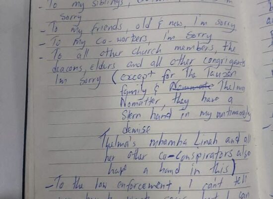 Canaan last note