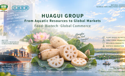 Huagui Group: A Global Player Across Two RMB100-Billion Aquatic Markets, as Honghu Lotus Root Ranks No. 1 in Antioxidant Content