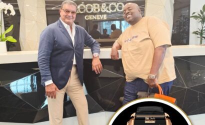 Wicknell Chivayo Receives World’s First Godfather II Watch Worth US$660,000