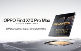 OPPO Find X10 Pro Max to Debut Globally with MediaTek’s 2nm Flagship Dimensity 9600 Pro