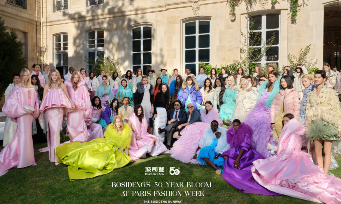 Bosideng Makes Official Paris Fashion Week Debut with 50th Anniversary Show “The Bloom”